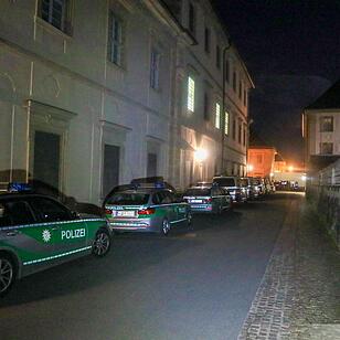 Großeinsatz: Aufstand in Justizvollzugsanstalt in Ebrach
