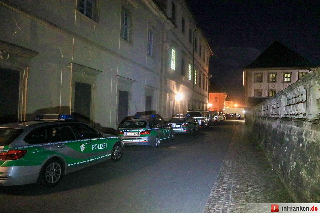 Großeinsatz: Aufstand in Justizvollzugsanstalt in Ebrach
