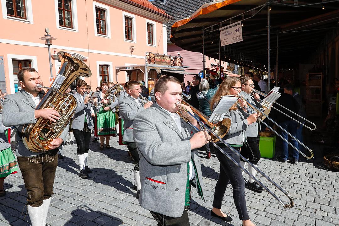 Korbmarkt in Lichtenfels am Samstag