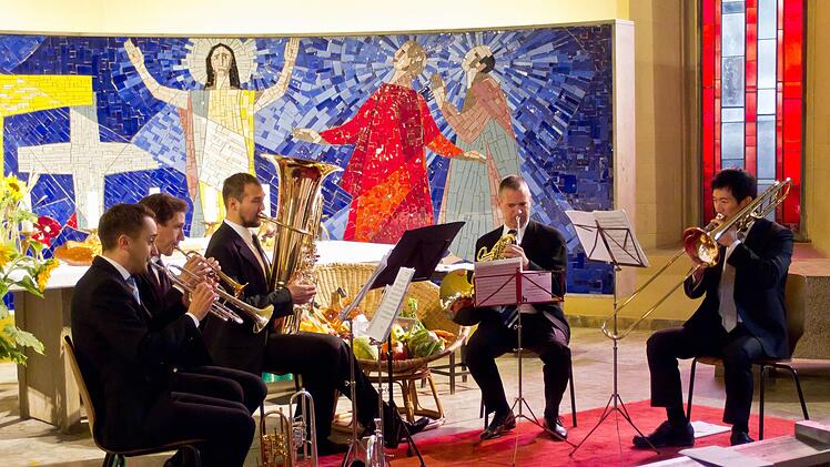 Auch das Philharmonische Blechbläserquintett Coburg gastiert in der Reihe der Musica Mauritiana.Foto: Archiv/Jochen Berger