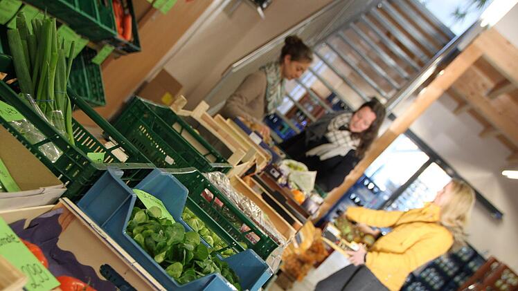 Quasi alles unverpackt: Der Fünf-Tage-Markt Porzelt. Foto: Ulrike Müller