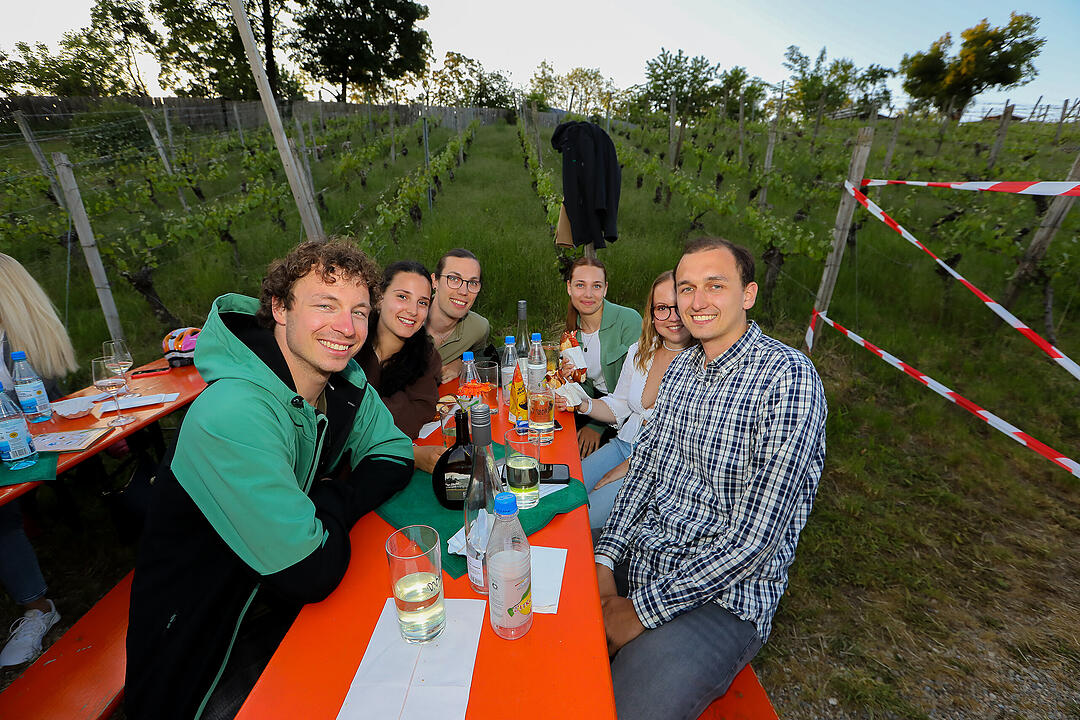 Die Fränkischen Weinprinzessinnen waren zu Gast!