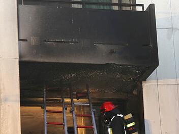 Brand in Coburg Foto: Michael Stelzner