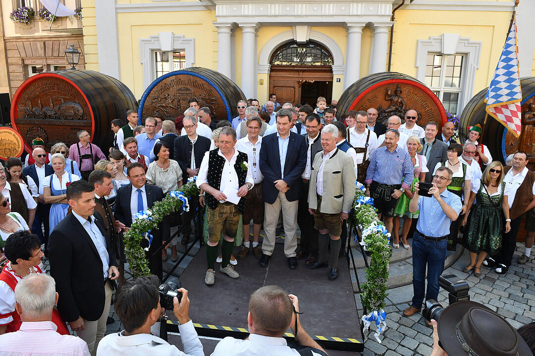 Der Auftakt der Kulmbacher Bierwoche 2018