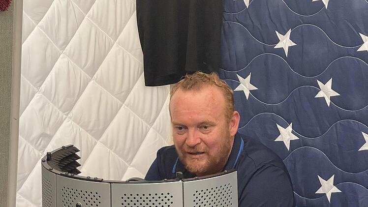 Andre Nagelsmann ist der aktuelle Gast im Sternenzelt-Studio von "Du Holz": Foto: Sebastian Schmitt