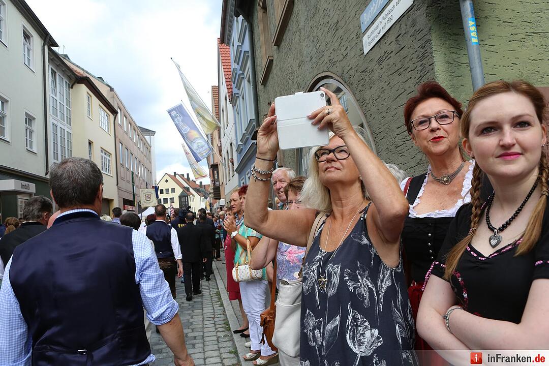 Kulmbacher Bierwoche - der Anstich