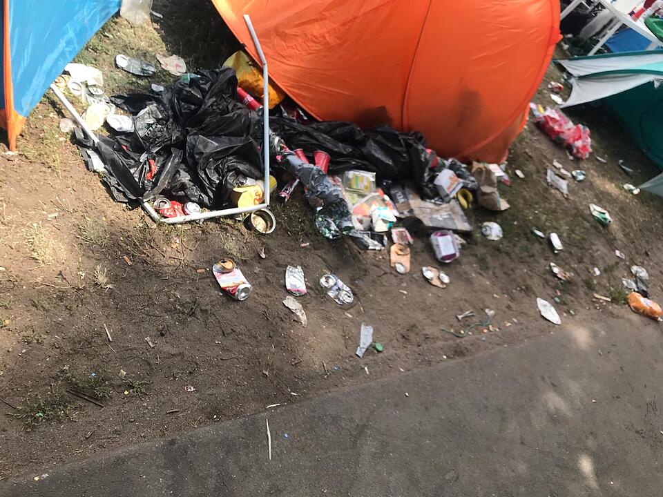 Müllchaos bei Rock im Park 2019: Besucher schmeißen auch Umweltbewusstsein weg