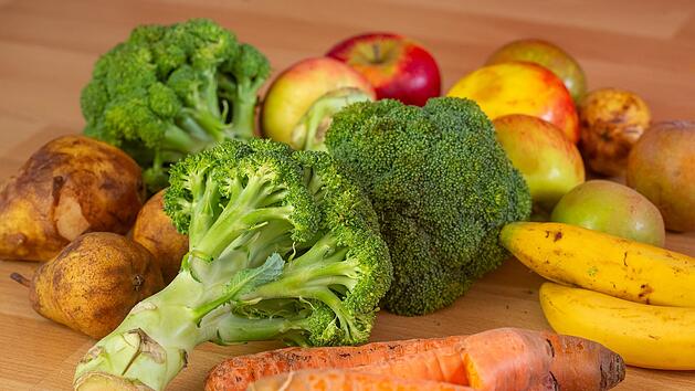 Gerettete Lebensmittel