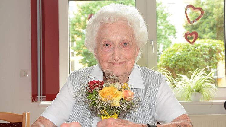 Hanna Löhnert feierte ihren 100. Geburtstag. Foto: Dagmar Besand