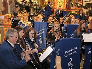 Das Wachenrother Blasorchester Foto: Evi Seeger