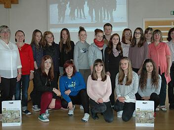 Junge Polen sind zu Gast im Landkreis Haßberge.