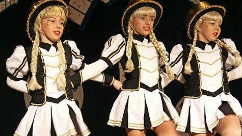 Die Jugendgarde bekam viel Beifall für ihre Darbietung.