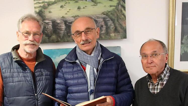 Anton Köcheler, Hermann Hacker und Jürgen Schedel (von links) von der Kulturinitiative (KIS) machen sich Gedanken, wie es kulturell in Bad Staffelstein weitergehen kann.Matthias Einwag