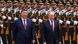 Russlands Pr&auml;sident Putin in Peking