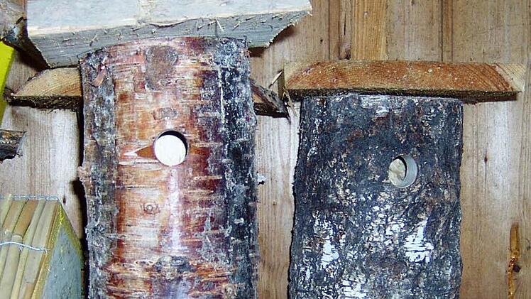 Klein, aber fein: Nistkästen bieten Vögeln ein warmes, geschütztes Heim.   Foto: Archiv