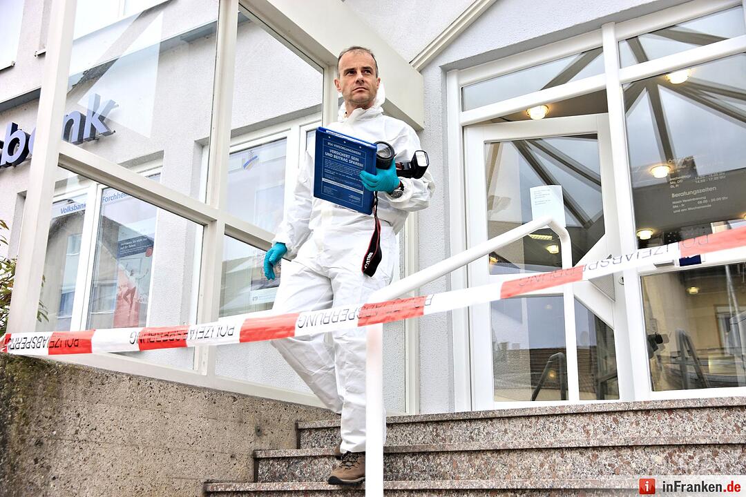 Banküberfall in Hausen bei Forchheim