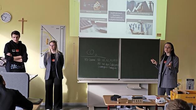 Viele Informationen gab es zu verschiedenen Berufen.