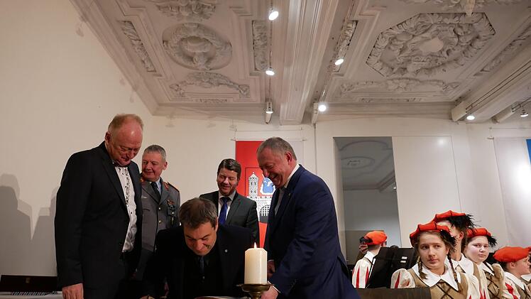 Neujahrsempfang in Münnerstadt.Heike Beudert