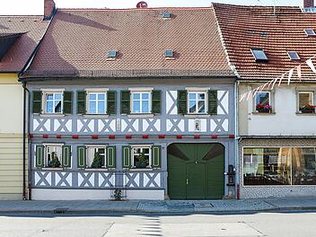 Das prachtvolle Fachwerkhaus von außen