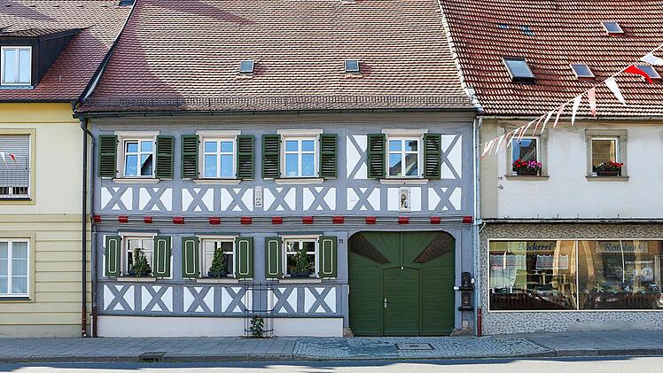 Das prachtvolle Fachwerkhaus von außen