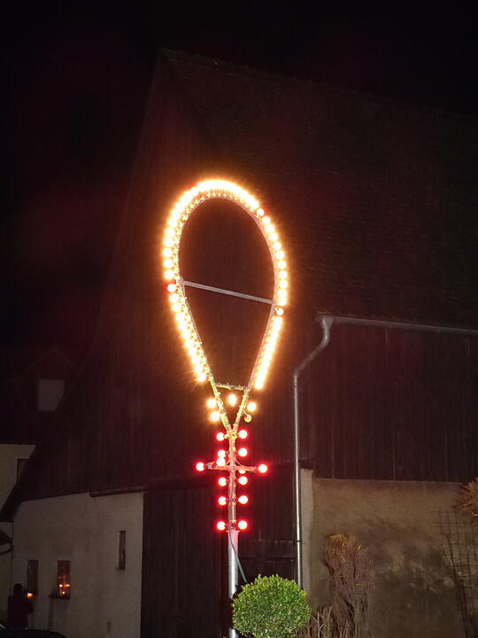 Lichterprozession in Wichsenstein