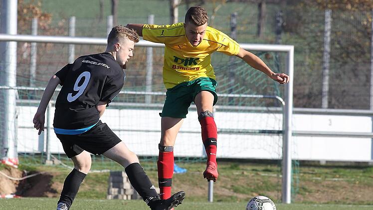 Ab der kommenden Saison befindet sich das NLZ in Wildensorg: Die DJK Don Bosco Bamberg hat den Zuschlag bekommen, die C-Junioren der DJK (in grün-gelb) spielen derzeit in der Bayernliga. sportpress