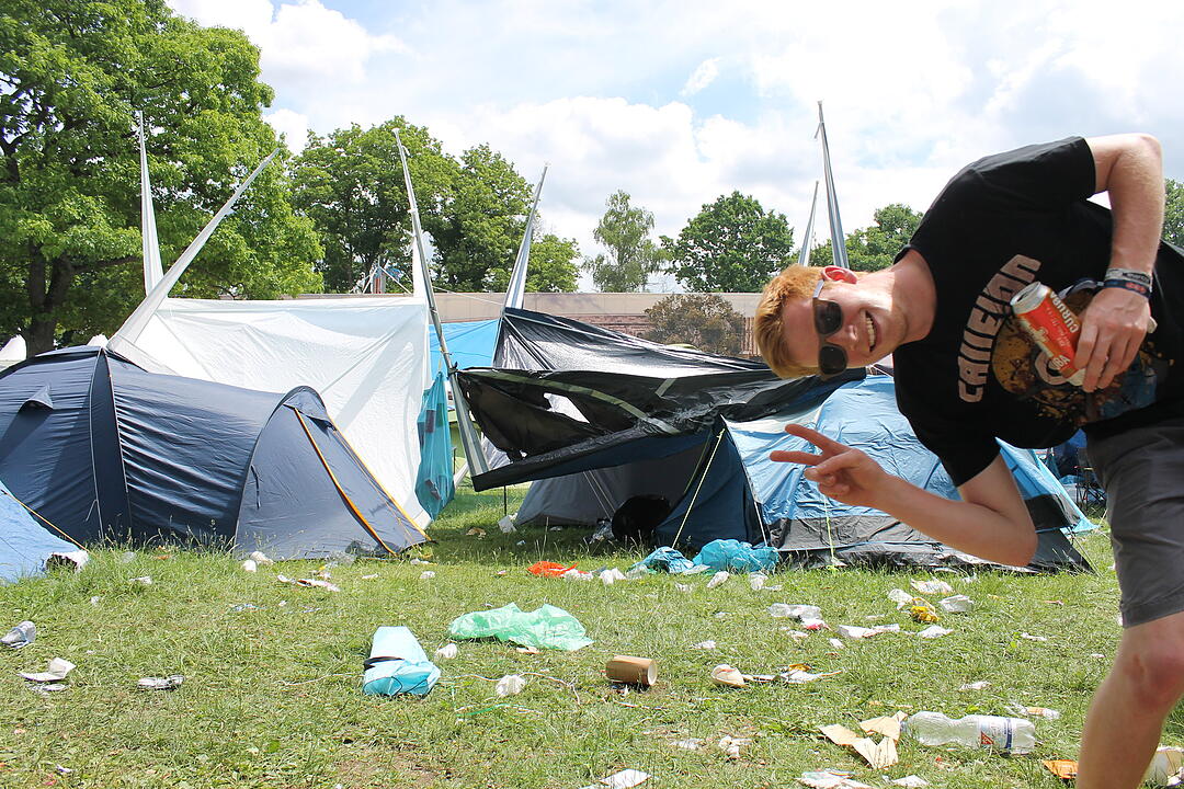 Rock im Park - das sind auch schrille Outfits!