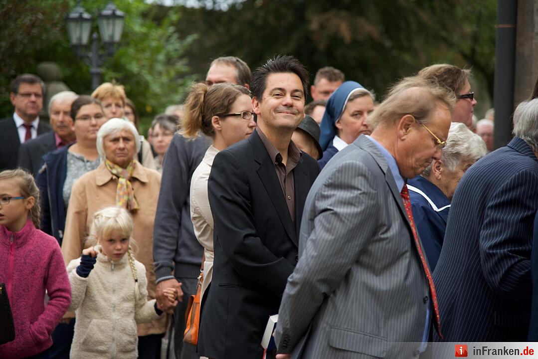Nach einjähriger Kirchensanierung: Hannberg feiert die Wiedereröffnung der Wehrkirche der Pfarrei Geburt Mariens Hannberg