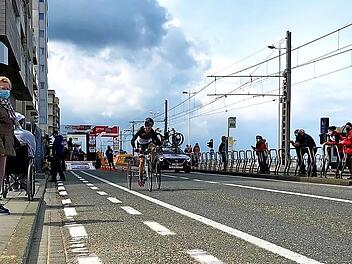 Maximilian J&auml;ger im vergangenen Jahr beim Weltcup im belgischen Ostende. An den Paralympischen Spielen in Tokio wird der Bad Br&uuml;ckenau wegen einer Reklassifizierung nicht teilnehmen.