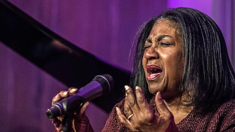 Jazz-Legenden gastierten in Coburg: Melba Joyce.Foto: Jochen Berger