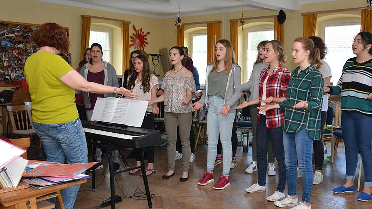 Chorisma bei der Probe. Foto: Björn Hein