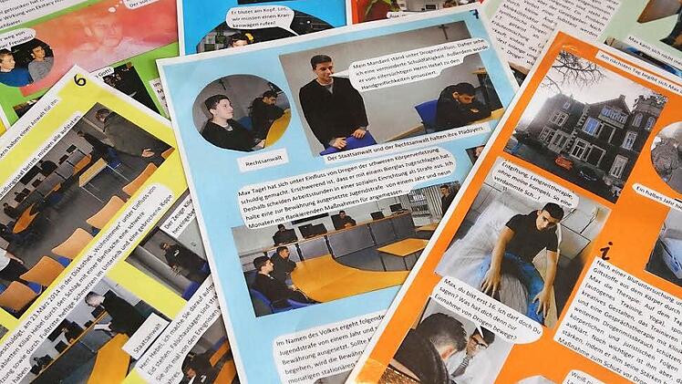 Der Fotoroman der Klasse 10d zum Thema "Design-Drogen".