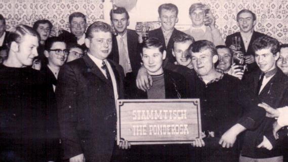 Die Gr&uuml;ndungsmitglieder waren 1968 Fans der Fernsehserie "Bonanza". Foto: privat