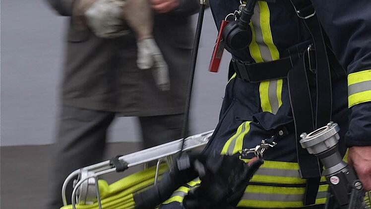 Die Herbstübung der Feuerwehr fand heuer in Westheim statt. Foto: Gerd Schaar