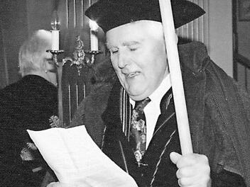 Christian Meier gibt den Nachtwächter. Foto: privat