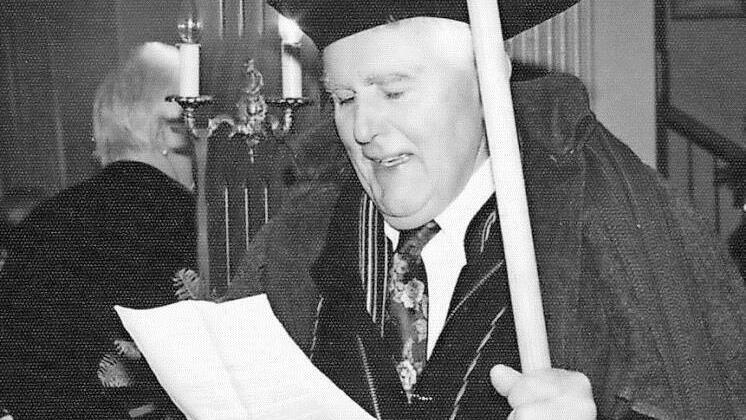 Christian Meier gibt den Nachtwächter. Foto: privat