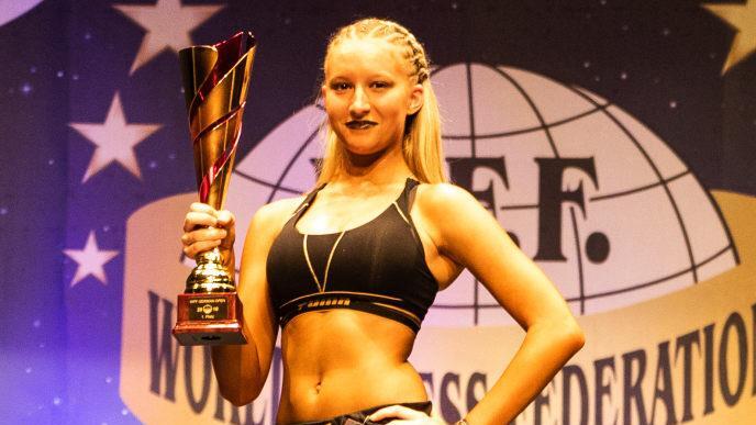 Celina B&auml;r, amtierende deutsche Meisterin und Vize-Weltmeisterin, gilt als Favoritin bei der Europameisterschaft.  Foto: WFF Germany