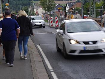 Im Baustellenbereich gab es wenige Probleme. Foto: Marco Meißner