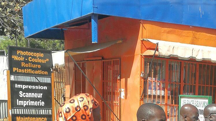 Familienkutsche in  Mali