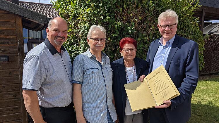 Bayreuth: J&ouml;rg Heimler f&uuml;r ehrenamtliche Arbeit mit goldener Medaille ausgezeichnet