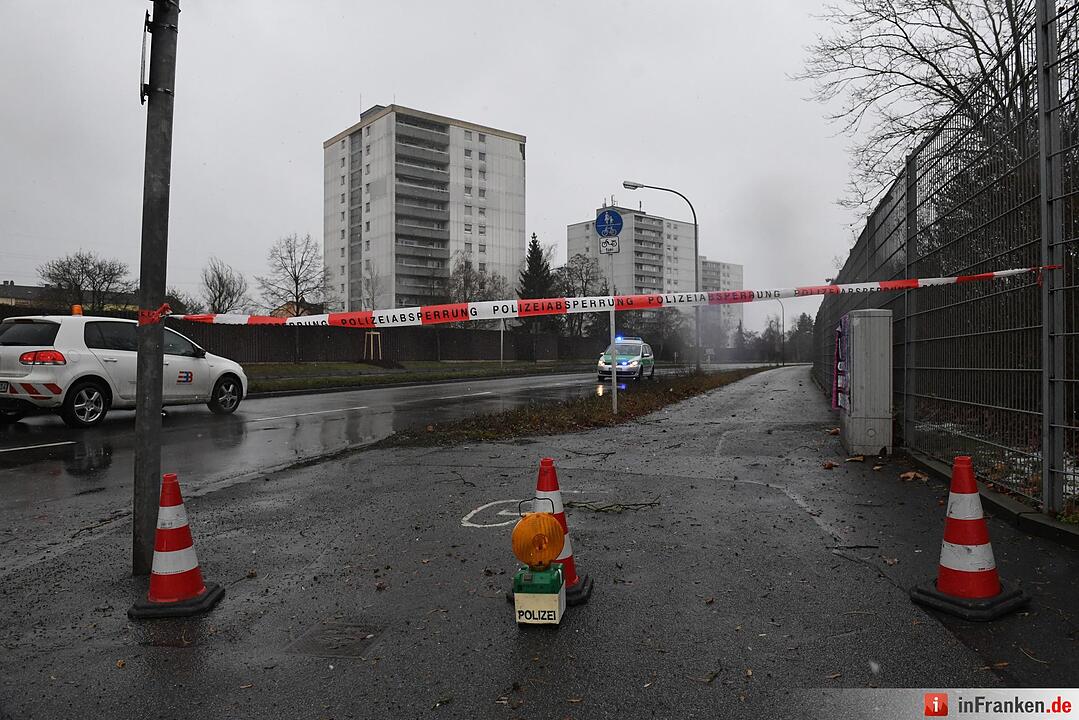 Berliner Ring in Bamberg gesperrt