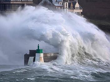 Winter in Frankreich