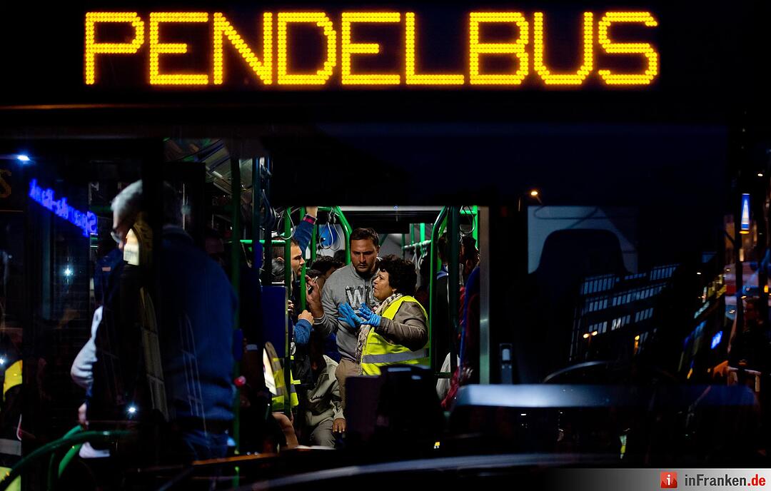 Ankunft von Flüchtlingen am Bahnhof München