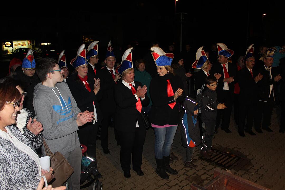 Rathaussturm in Pressig