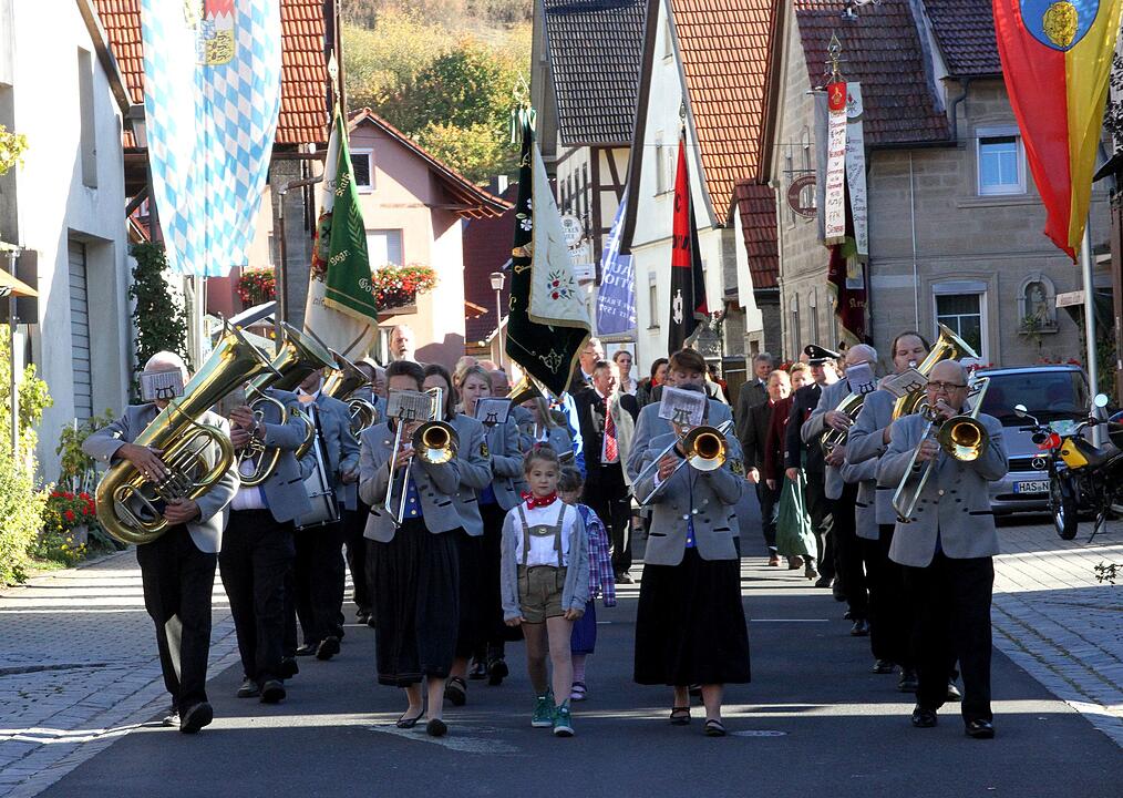 Erntedankumzug in Neubrunn