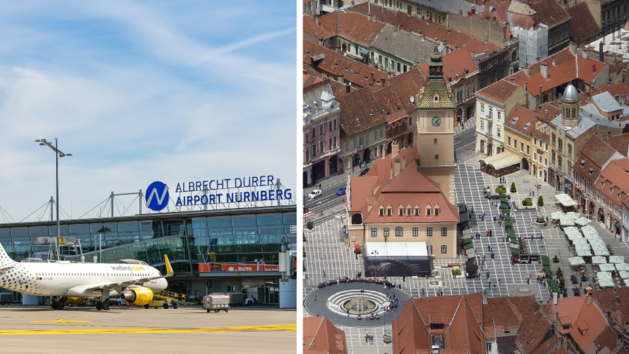 Flughafen N&uuml;rnberg feiert Erstflug zu Direktziel: Dan Air fliegt Gro&szlig;stadt zweimal pro Woche an