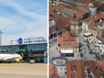 Flughafen Nürnberg feiert Erstflug zu Direktziel: Dan Air fliegt Großstadt zweimal pro Woche an