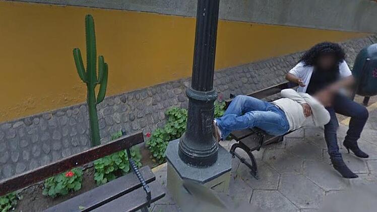 Dieses Bild entdeckte der Ehemann auf Google Maps. Foto: Screenshot/Google Maps/Google Street View