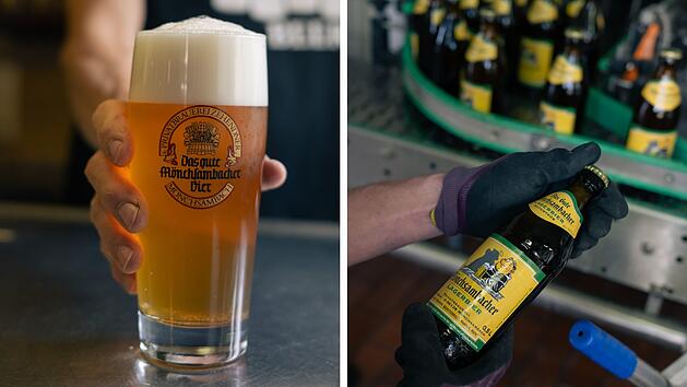 Die M&ouml;nchsambacher Brauerei besteht seit 1808 und befindet sich seit 1938 im Familienbesitz.