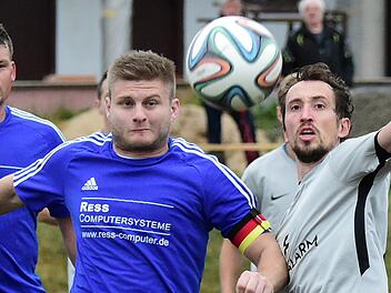 Geht nicht nur als Kapitän voran: Christian Kiesel vom TSV Arnshausen. Foto: Anand Anders